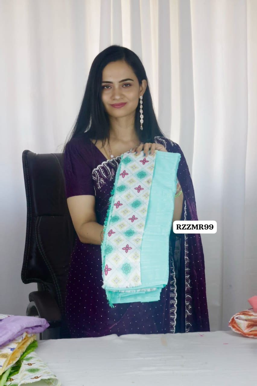 Office wear Chiffon saree 🥳