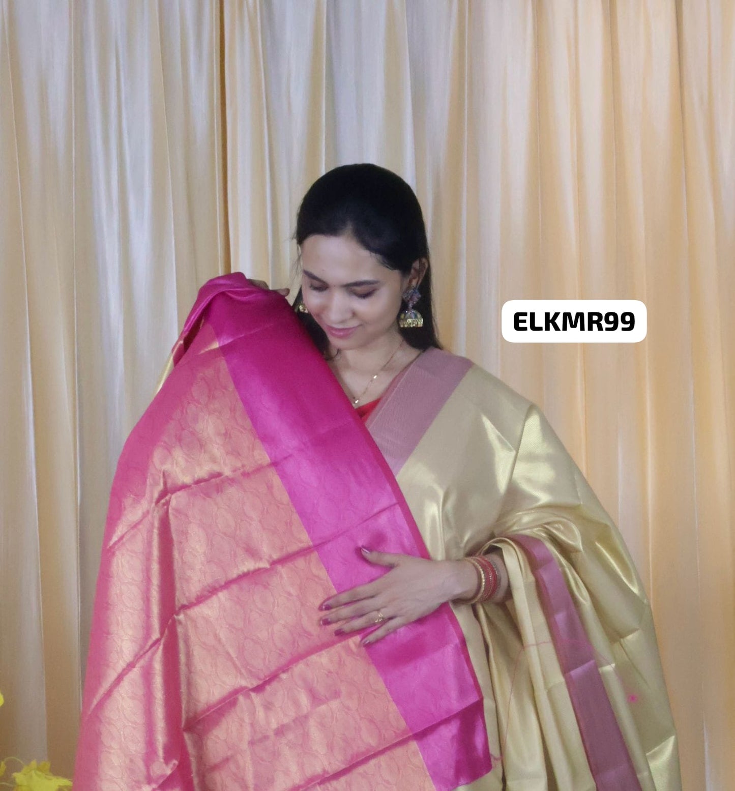 Kanchi semi silk jothika inspired saree 🥳