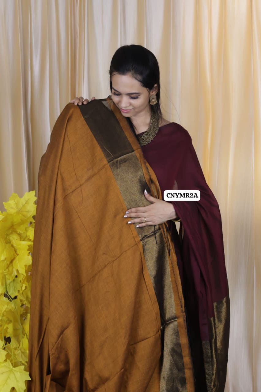 Nayanthara inspired premium kadhi cotton sarees colors 🥳