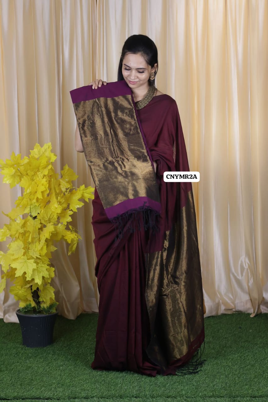 Nayanthara inspired premium kadhi cotton sarees colors prebook 🥳