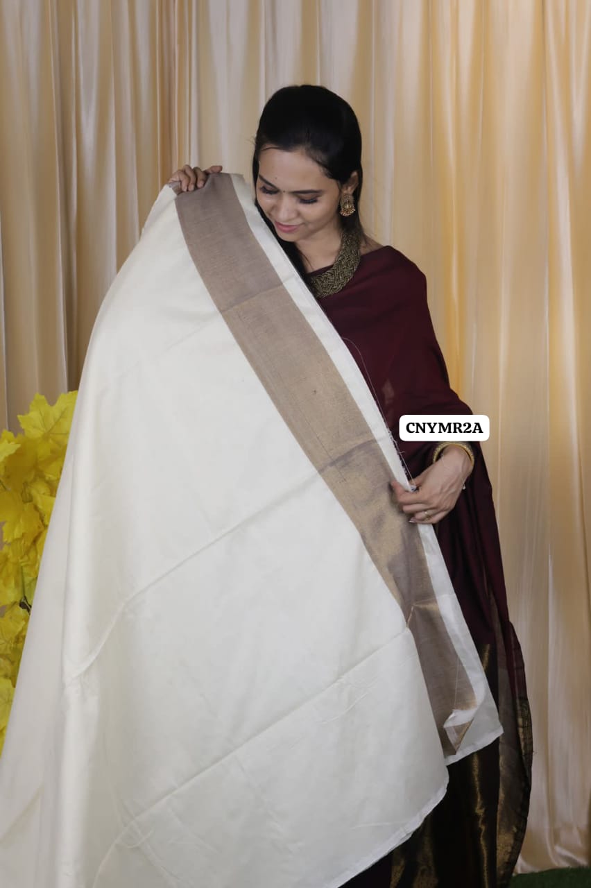 Nayanthara inspired premium kadhi cotton sarees colors🥳