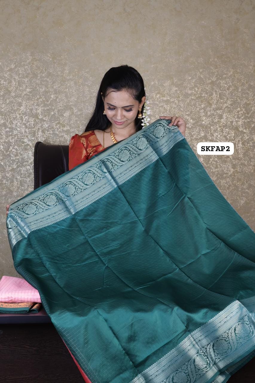 Semi soft silk saree 🥳