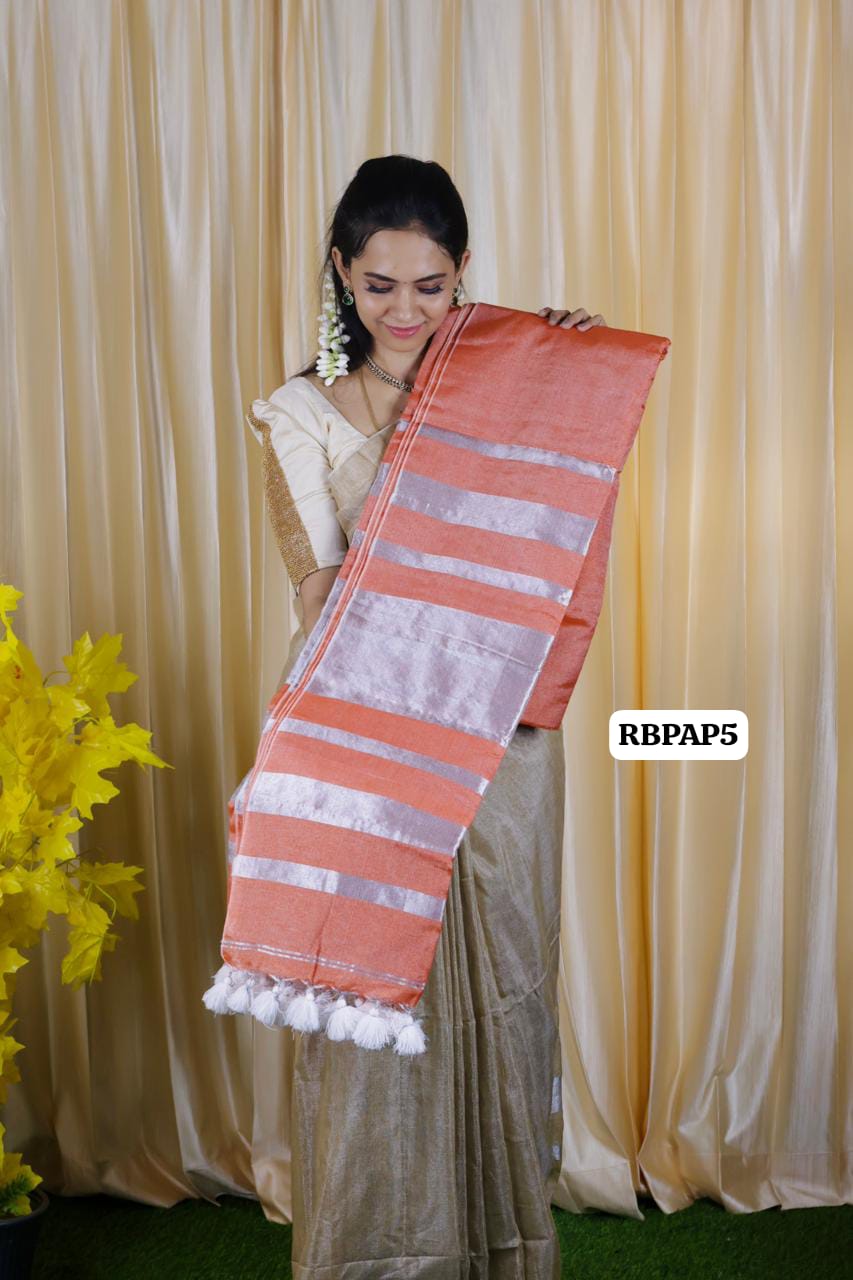 Premium quality khadhi tissue cotton sarees😍🥳