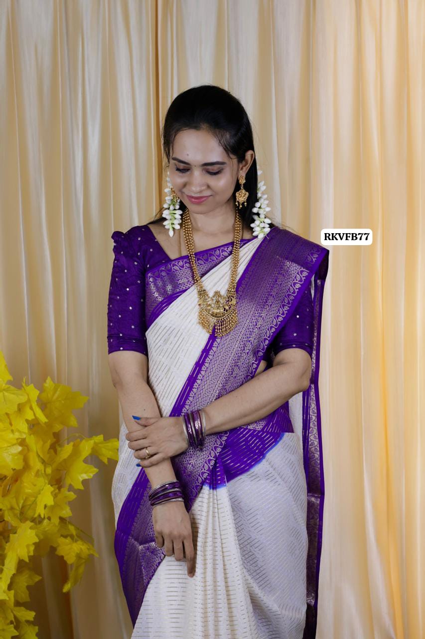 Warm silks plus viscose mixed fabric saree 🥳