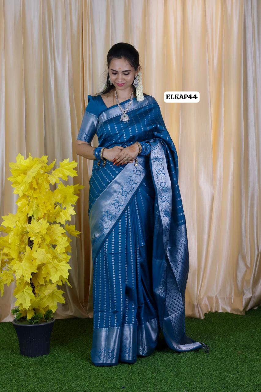 Semi soft silk saree🍄🥳