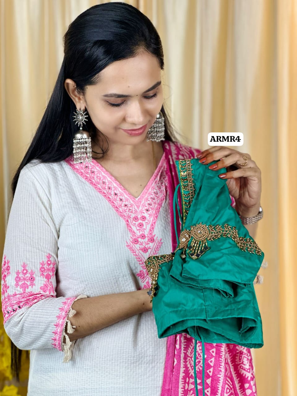 Aari handwork blouse 🥳