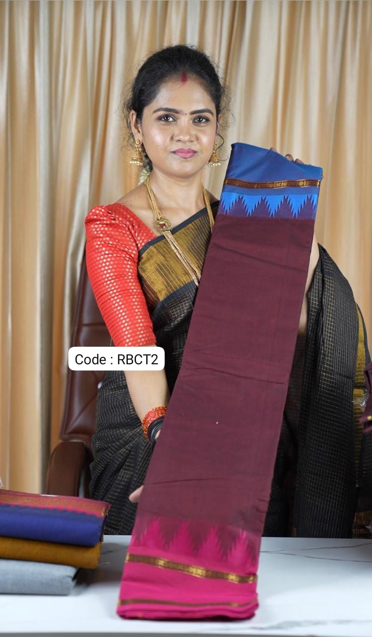 Kanchi Cotton sarees ready to dispatch 🍄