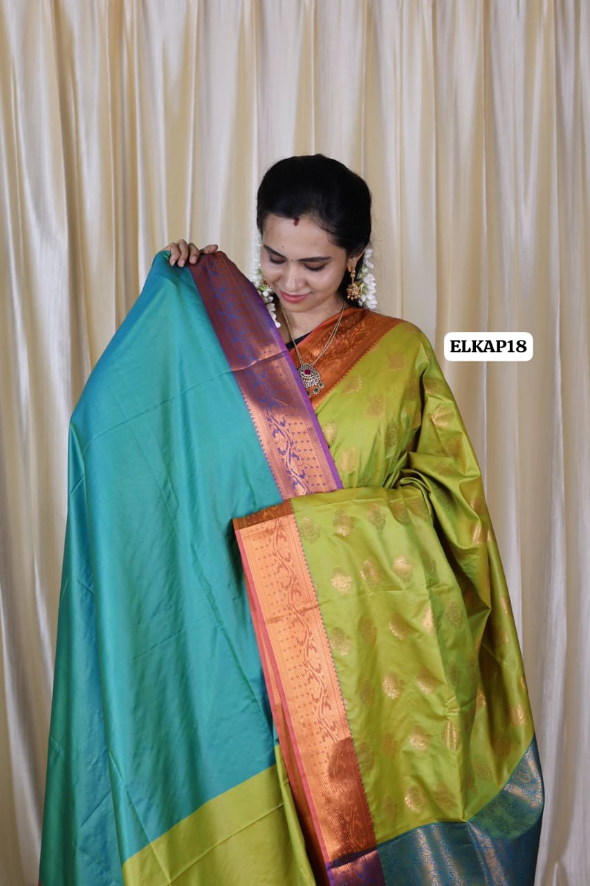 Kanchi semi soft silk saree🥳😍