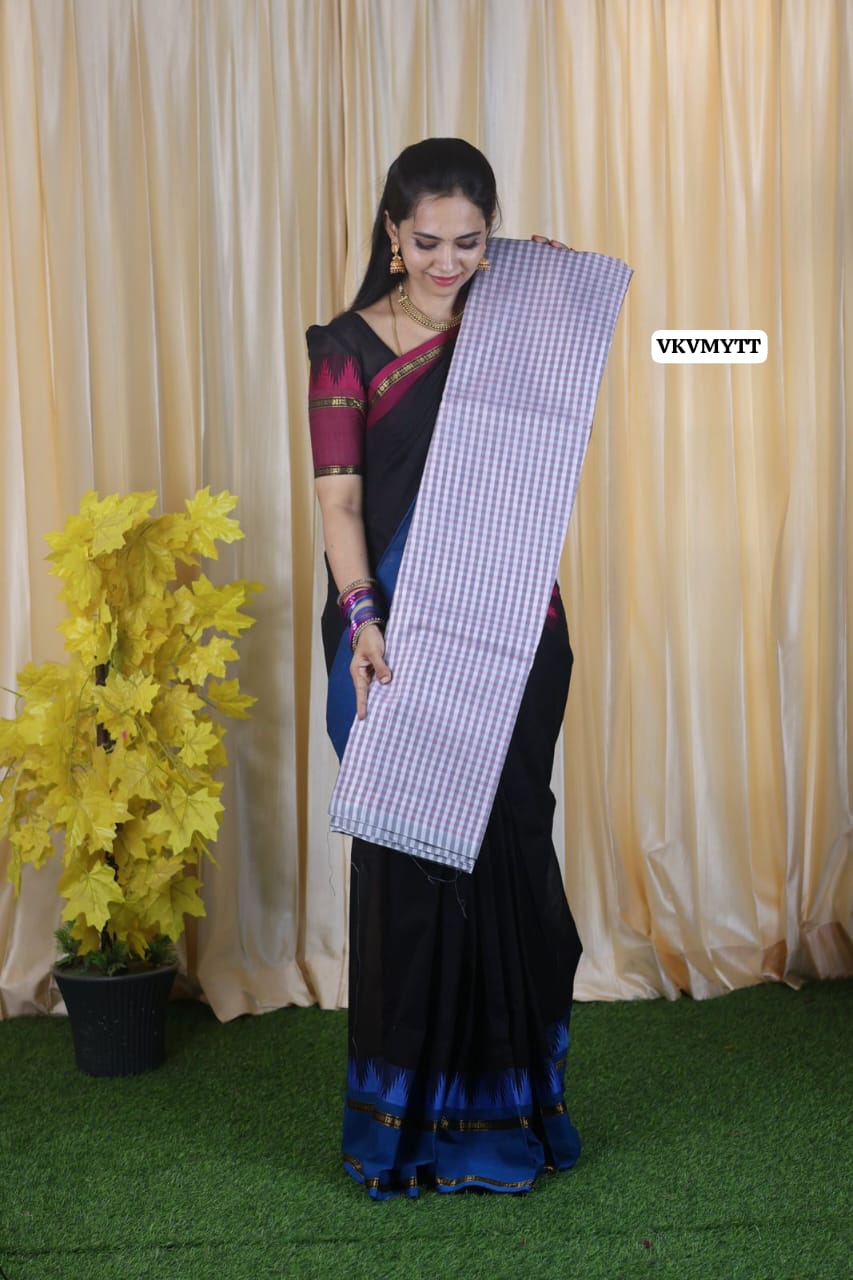 Offer 🤩Nayanthara inspired saree in premium soft silk cotton 😍