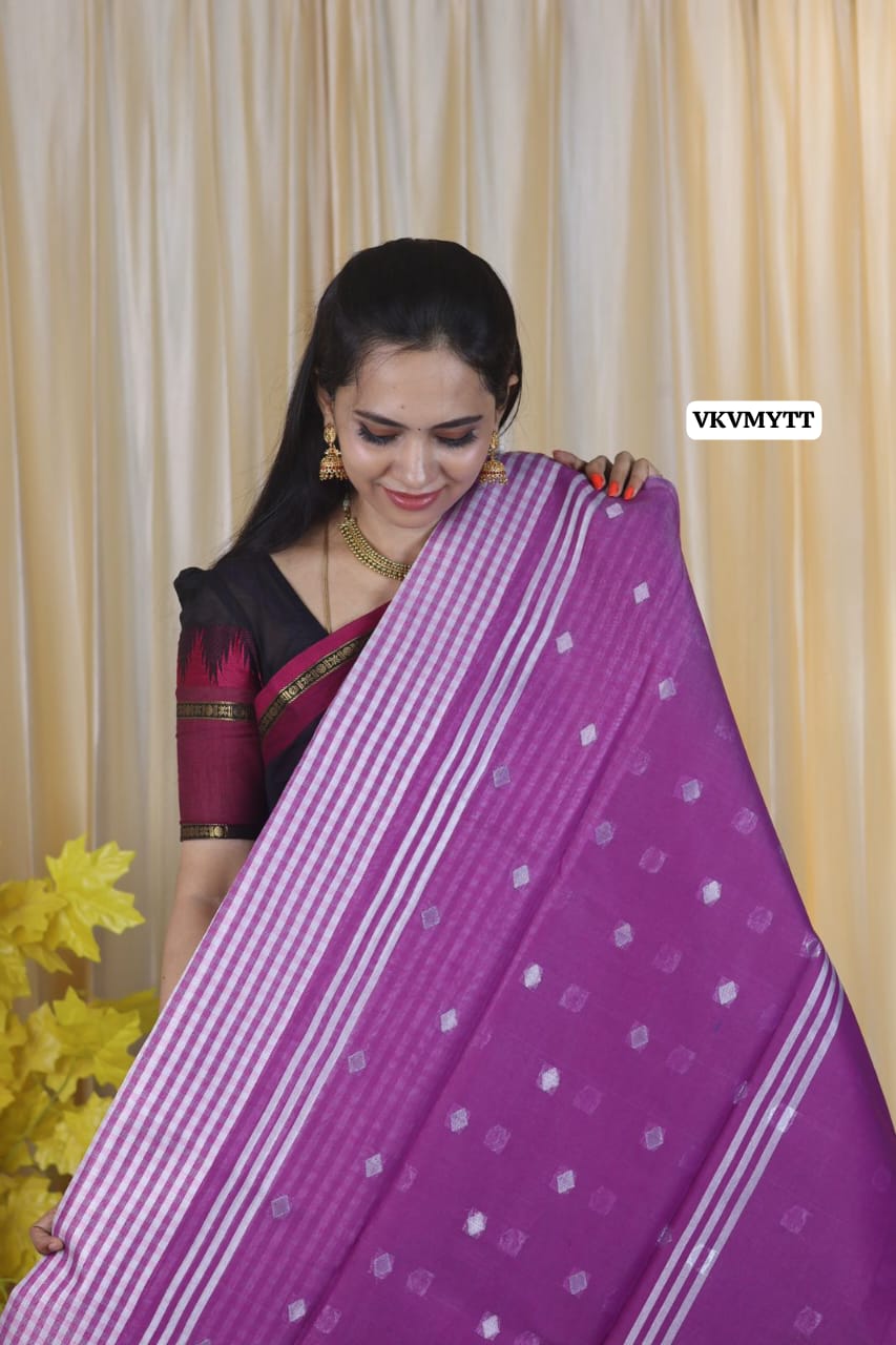 Offer 🤩Nayanthara inspired saree premium soft silk cotton😍