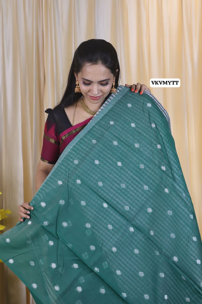 Offer🤩Nayanthara inspired saree premium soft silk cotton 😍