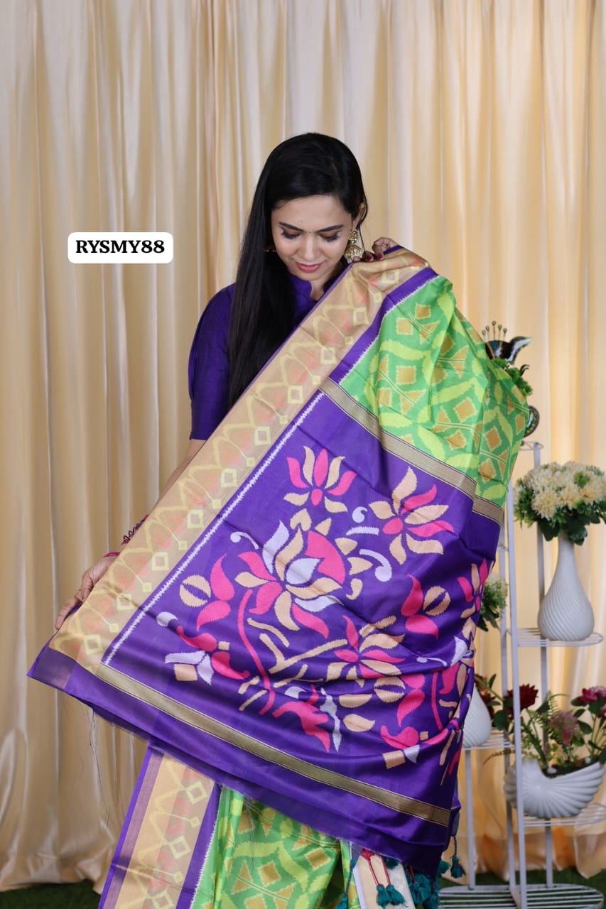 Ikkart soft silk sareeš„³