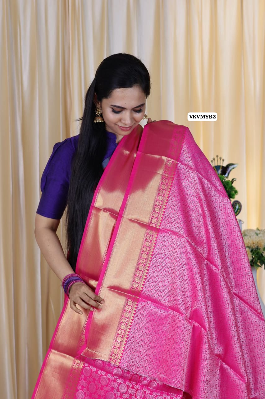 Bridal soft katan saree at just Rs.999 🥳