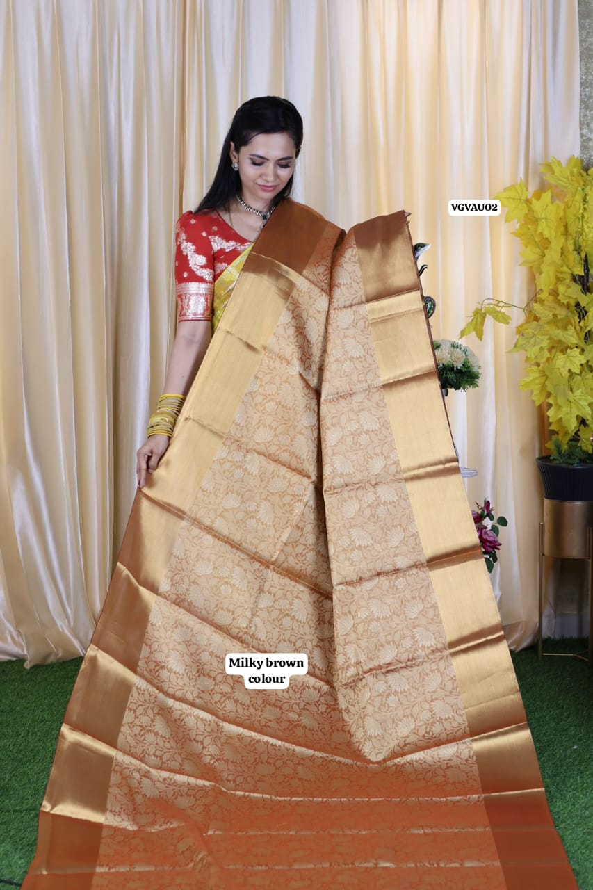 Nita ambani saree milky brown colour 🥳