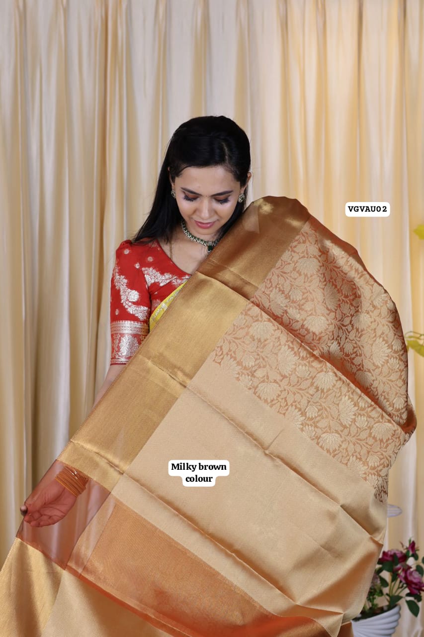 Nita ambani saree milky brown colour 🥳