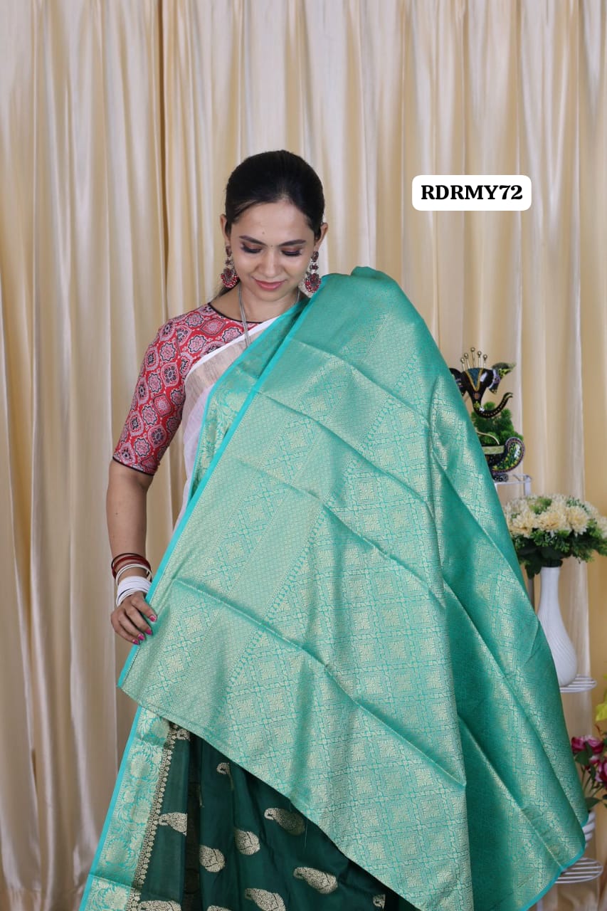 Premium quality warm silk saree 🥳