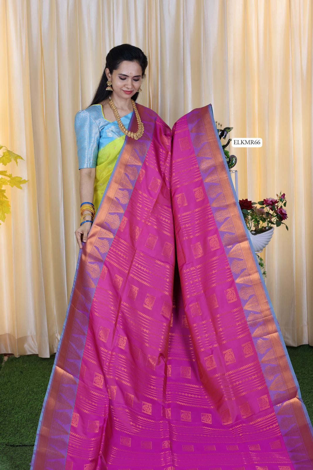 Semi soft silk saree 🥳