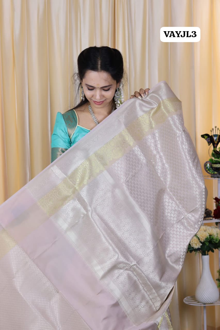 Bridal katan semi soft tissue saree 🥳