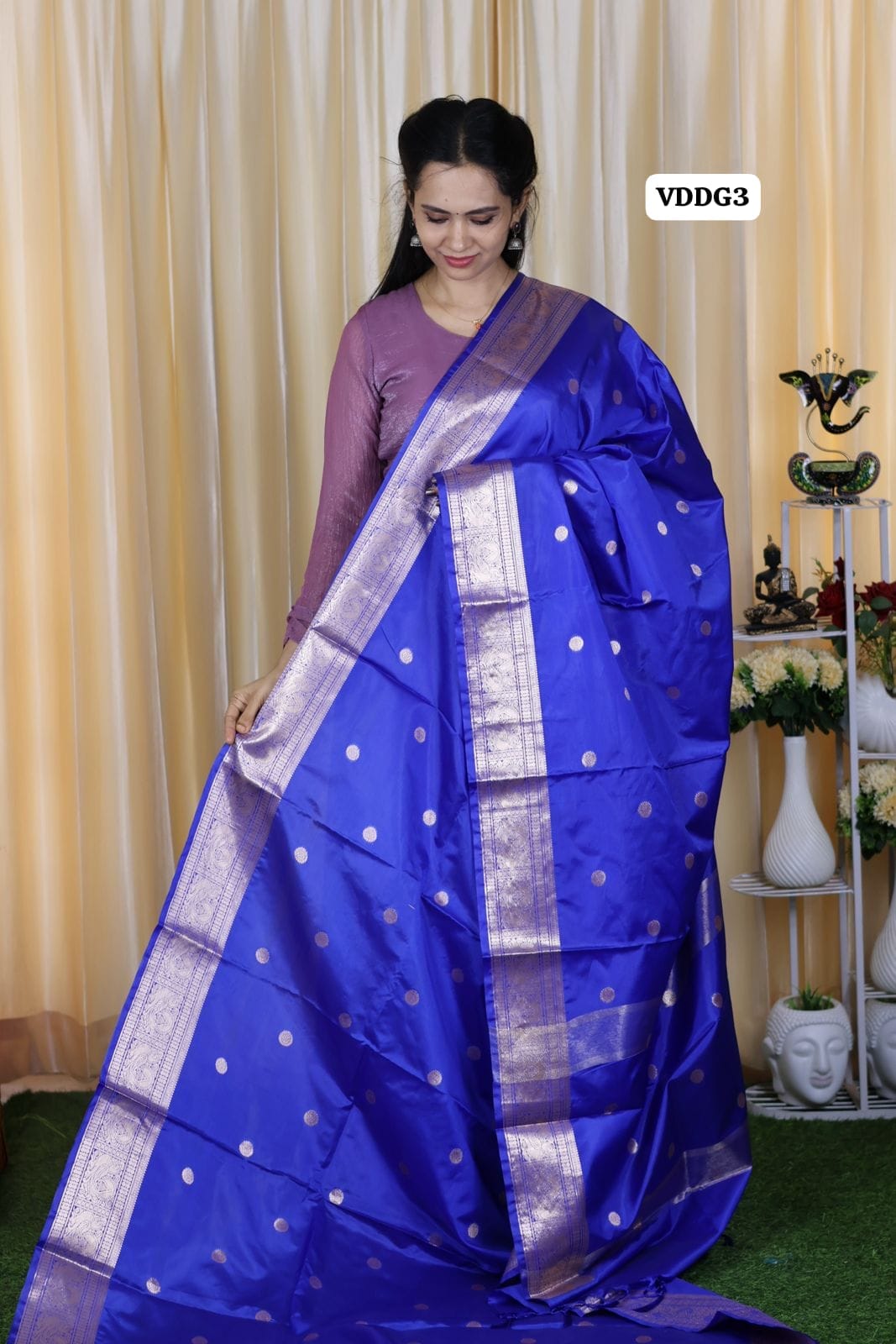DD Inspired soft silk saree 🥳