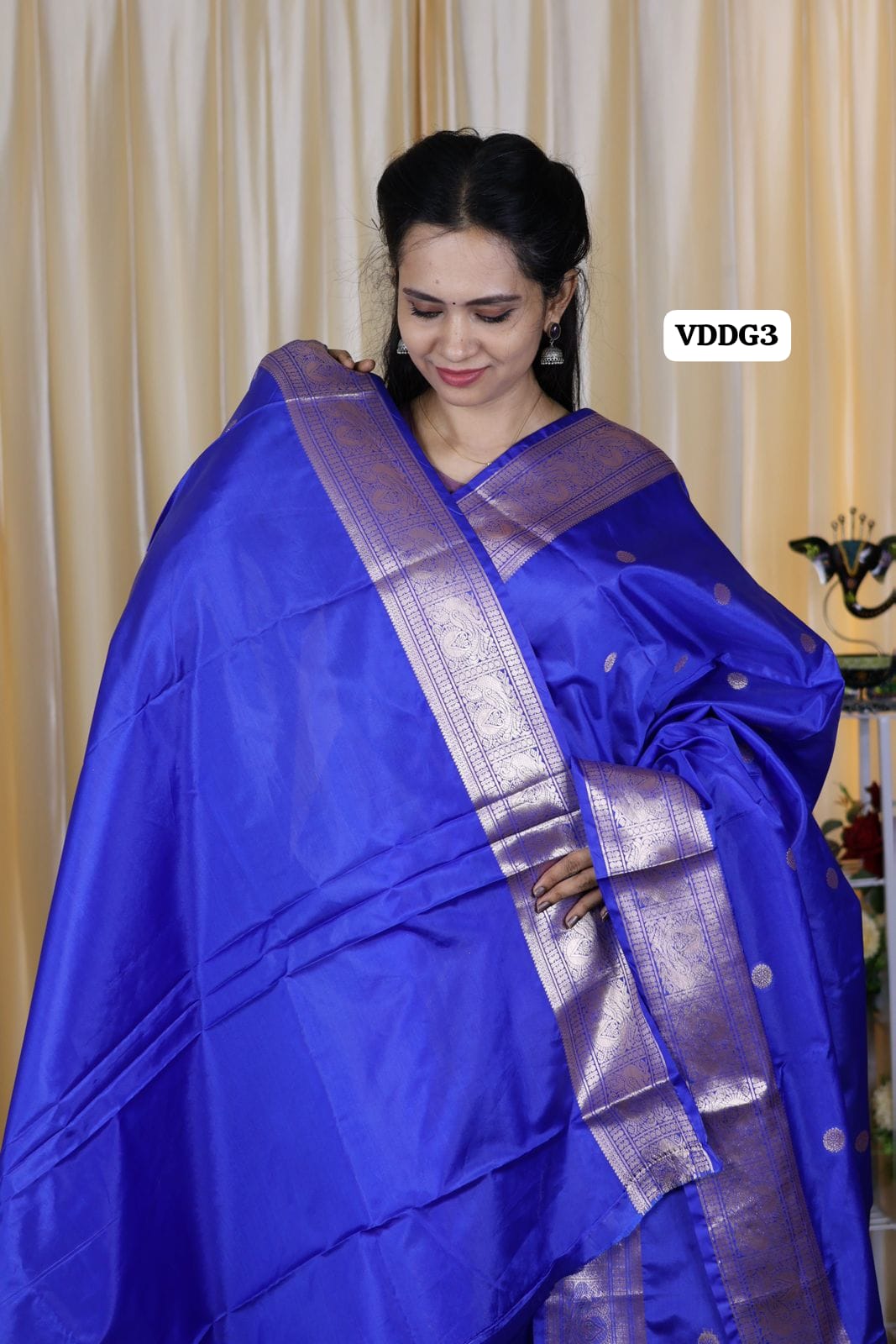DD Inspired soft silk saree 🥳