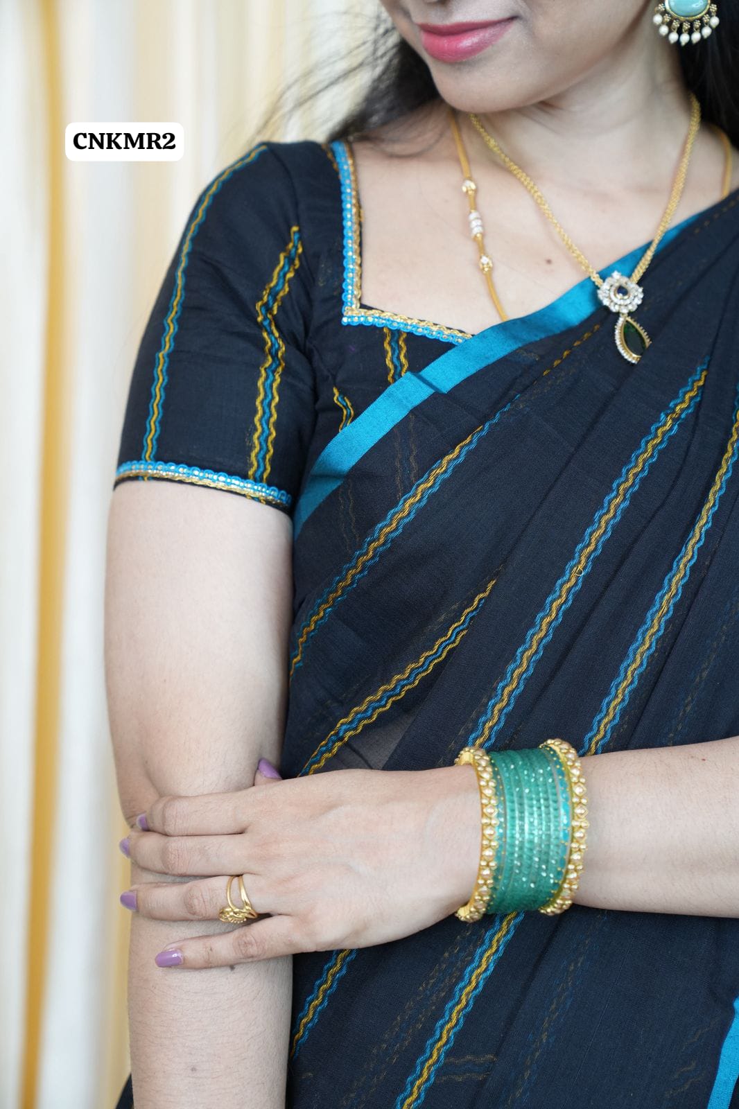 Chettinadu cotton saree with embroidery 🥰⏰