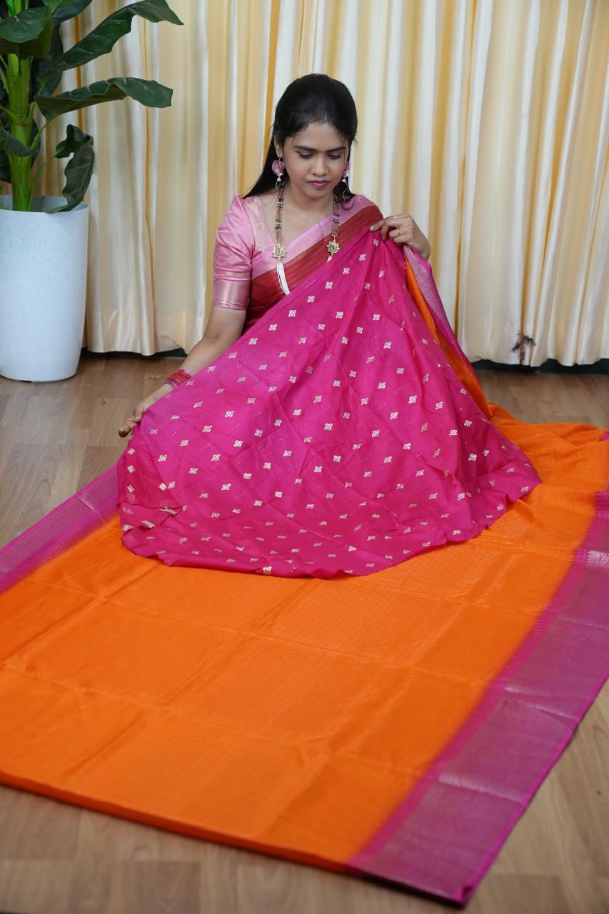 Mysore crepe silk saree😍 offer