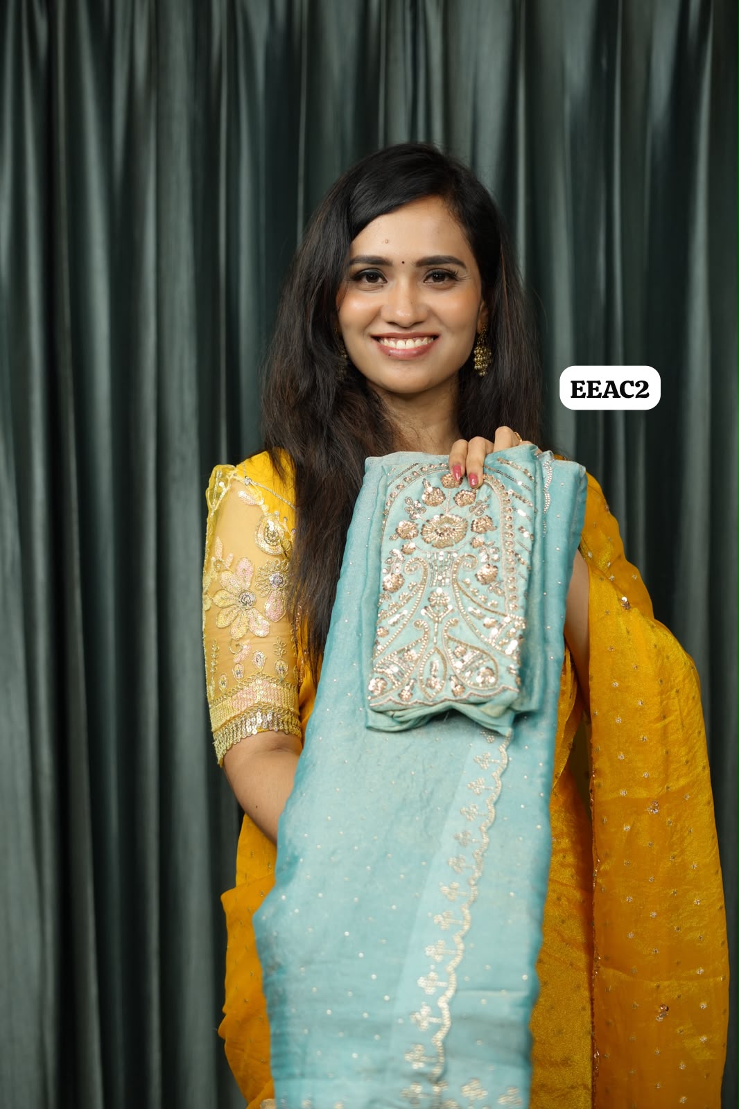 Space silk saree with jarkhand diamond work πππ