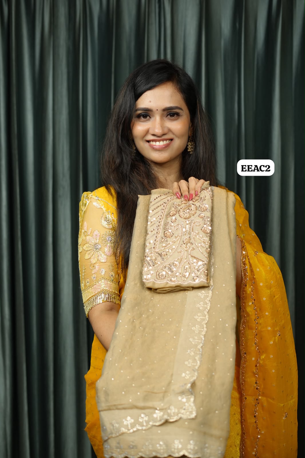 Space silk saree with jarkhand diamond work πππ