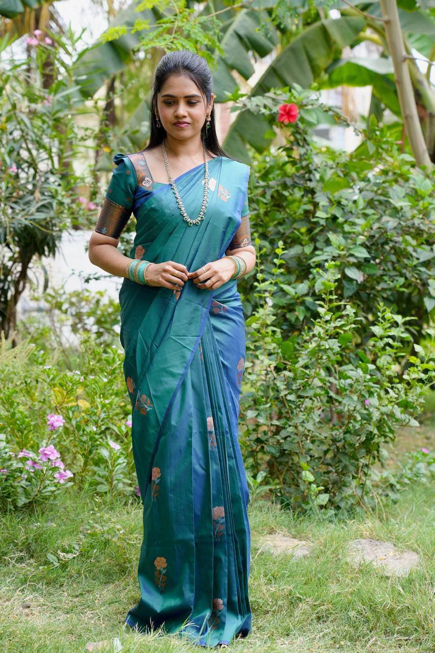 Soft silk saree-Prebook😍😎⏰📚