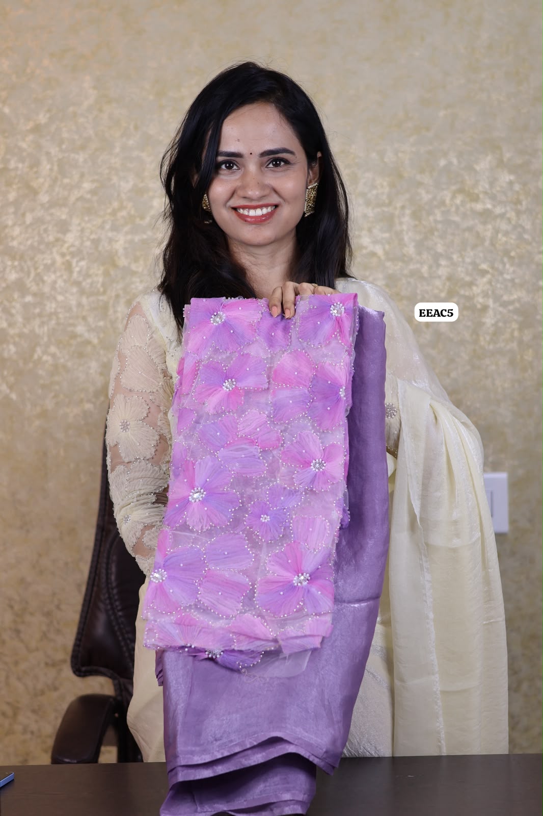 Viscose space silk with blouse 😍🥳