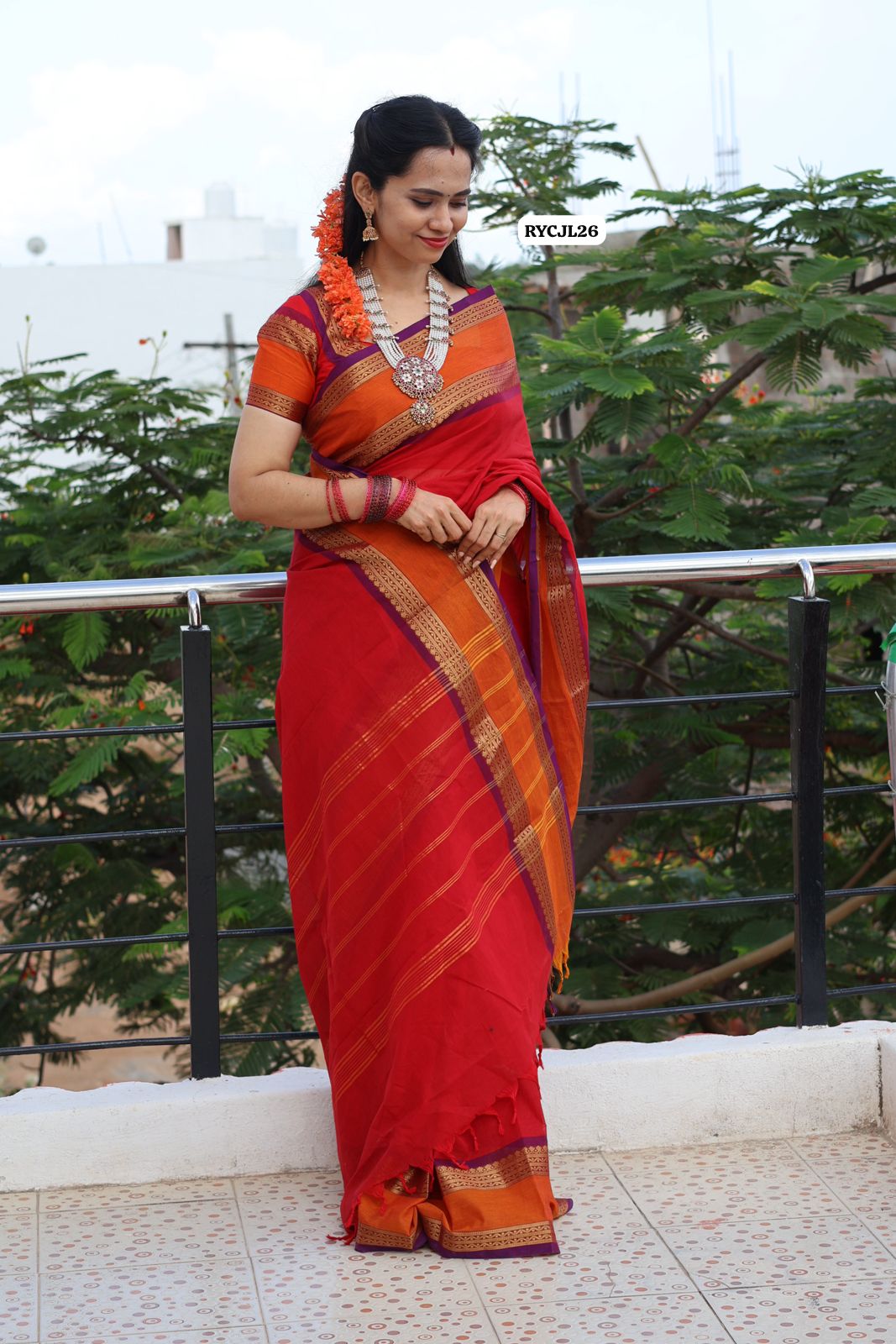 Kanchi cotton saree Ready😍😎