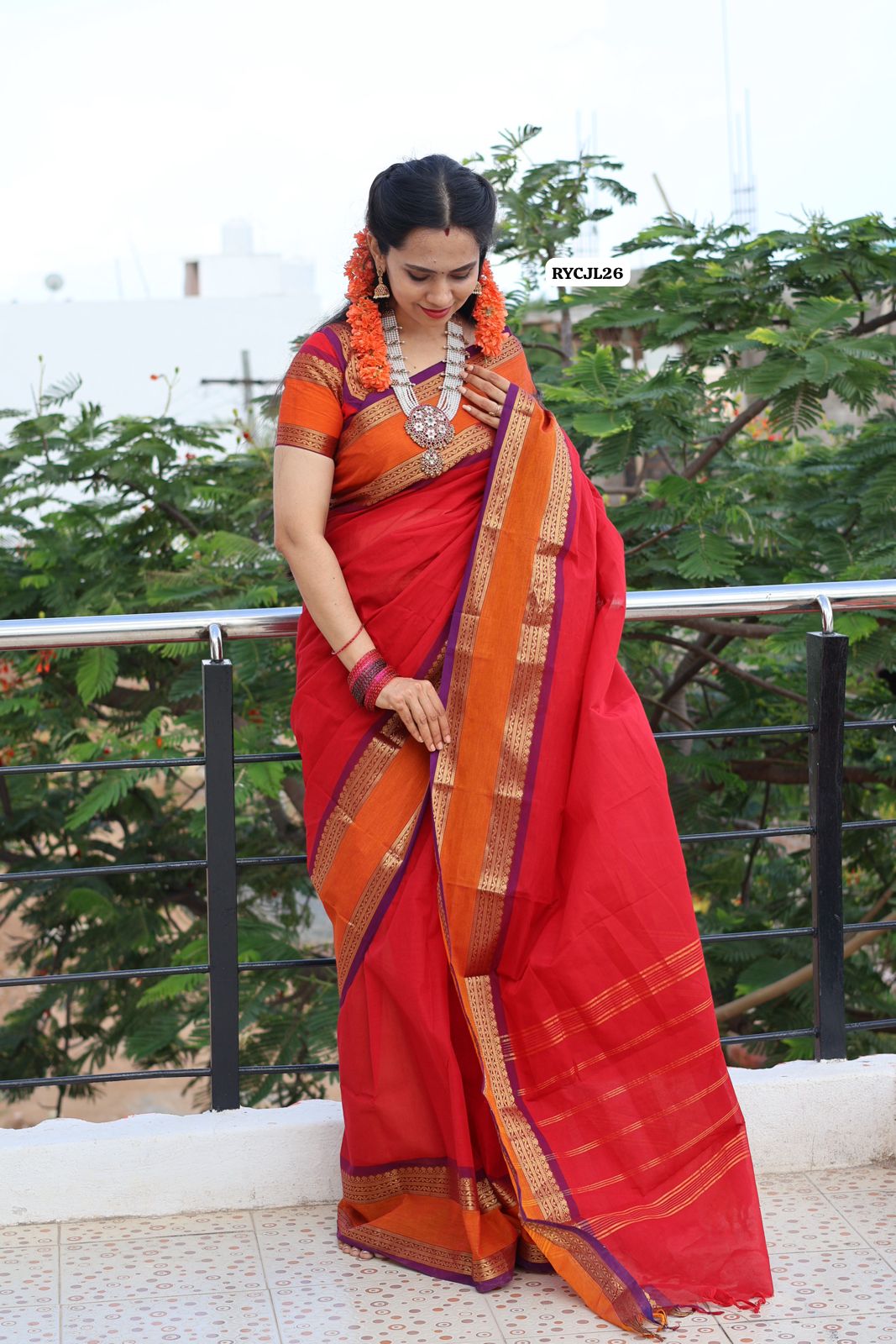 Kanchi cotton saree Ready😍😎