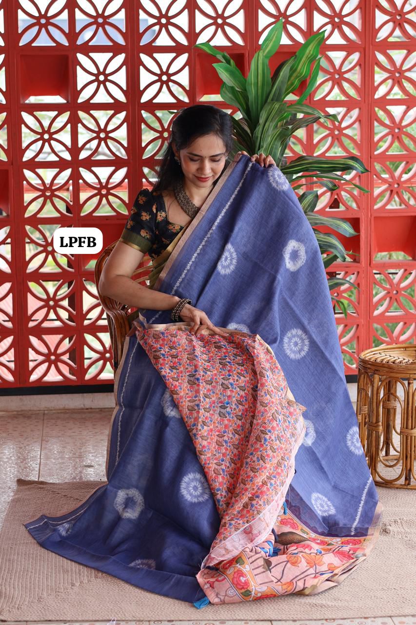 Linen cotton saree offer‼️😍😎📚
