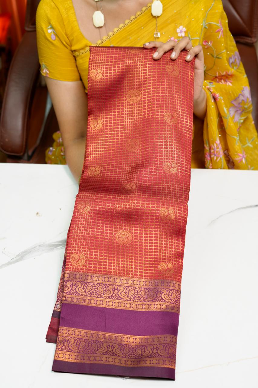 Semi silk saree🥰😎