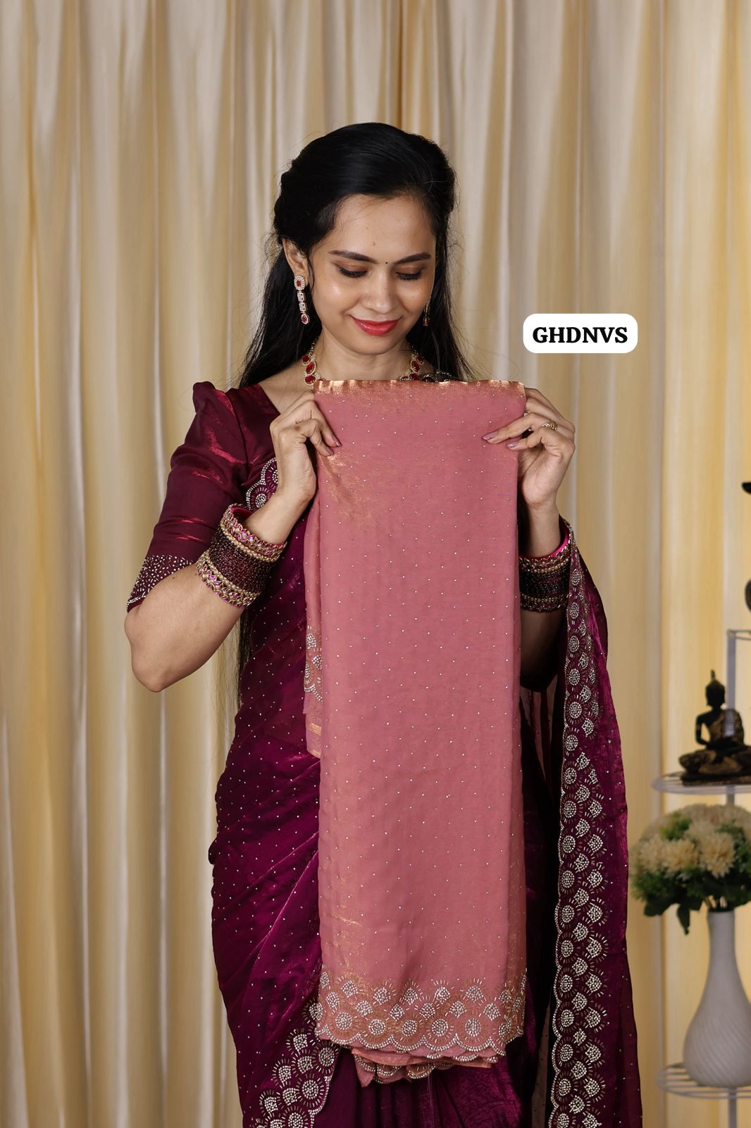 Christmas special Premium quality heavy jarkhand work with cutwork border🥳