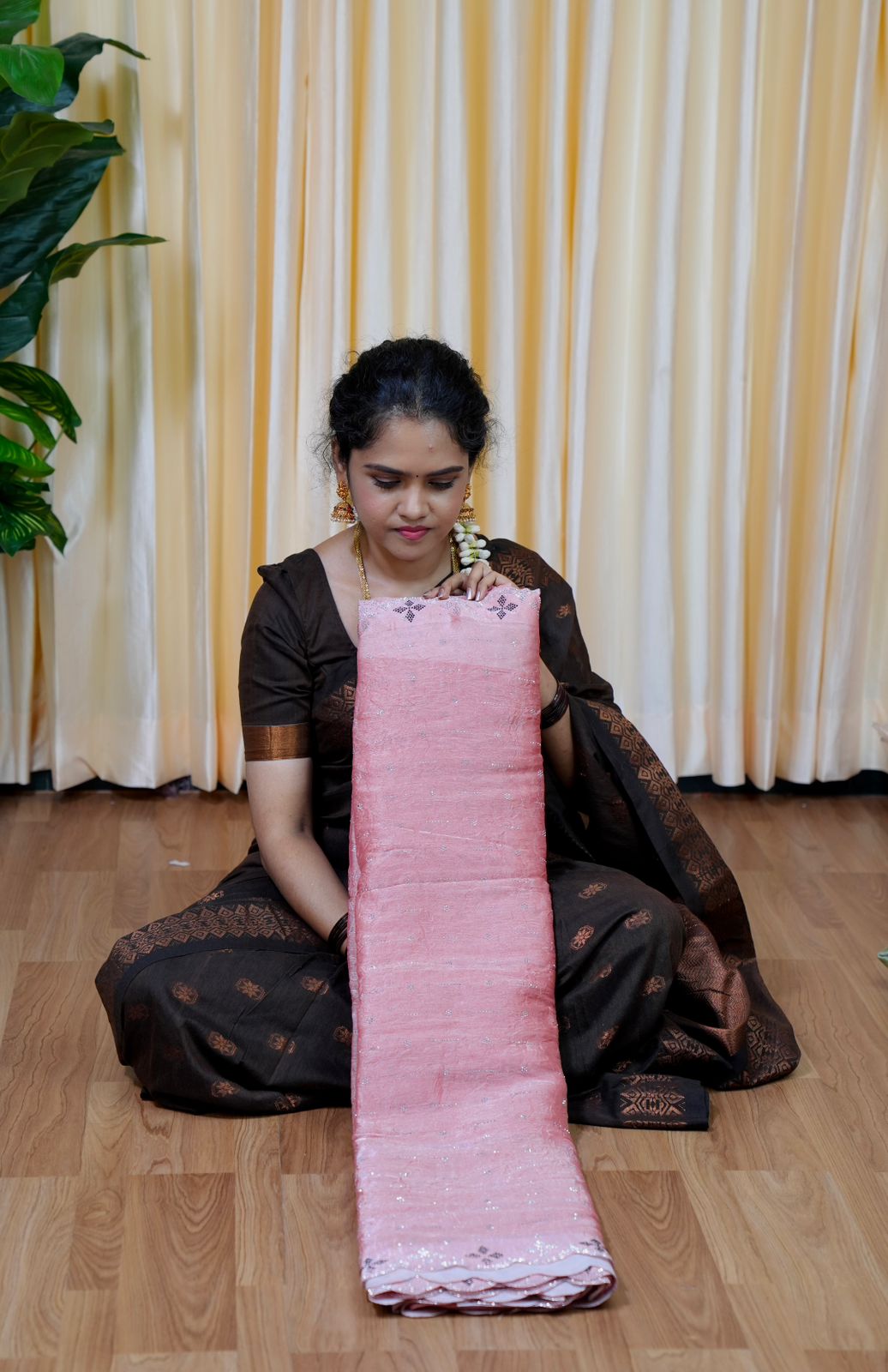 Fendy Chiffon saree🥰😎🎩