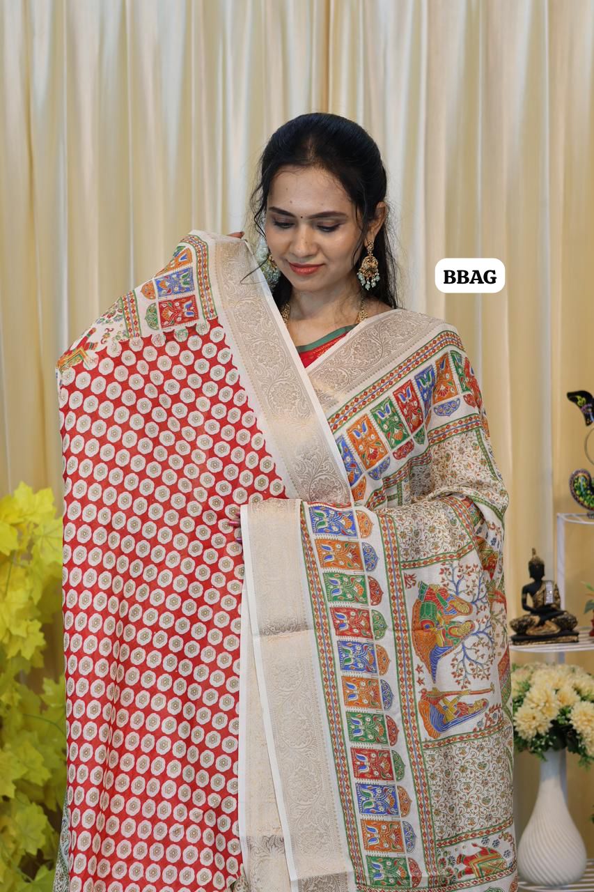 Crushed crepe silk saree😍😎