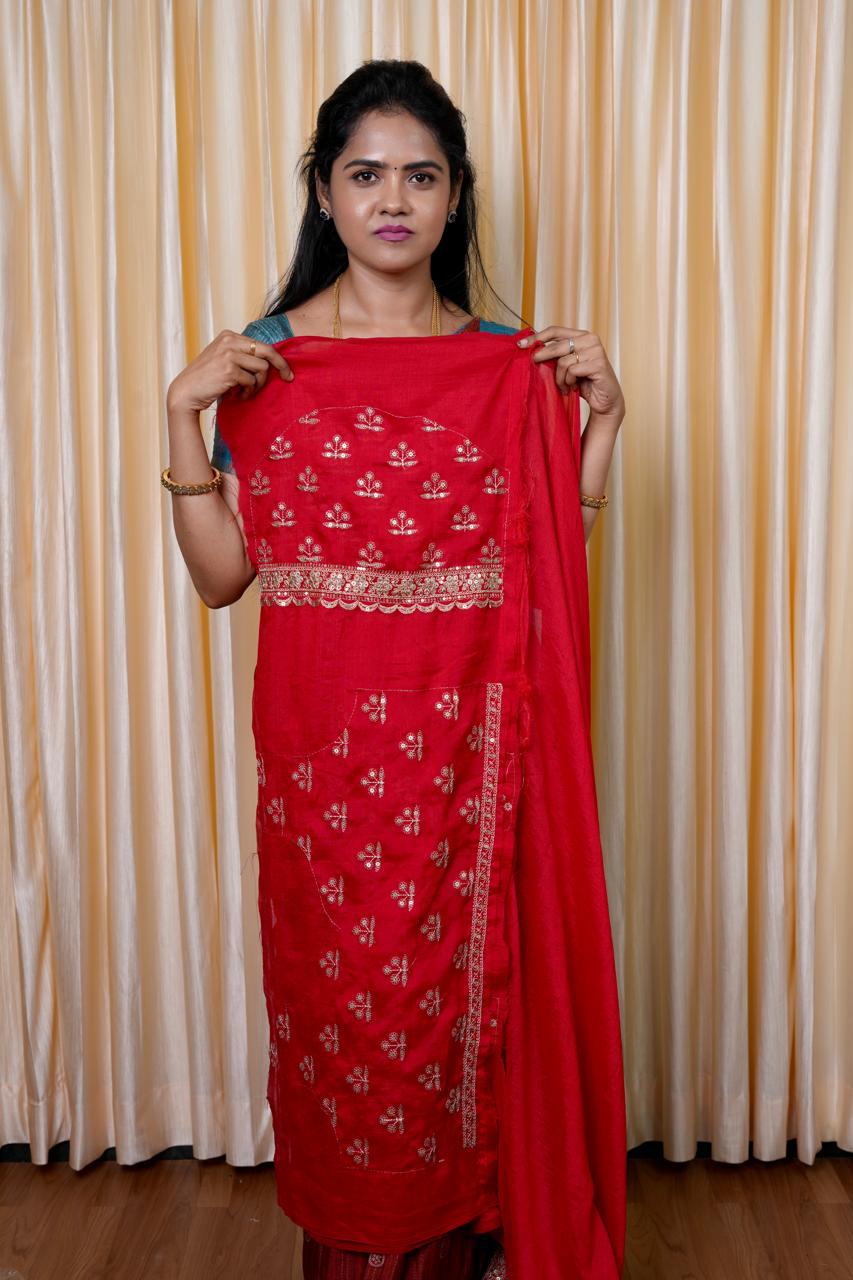 Vichitra silk sareeš„³