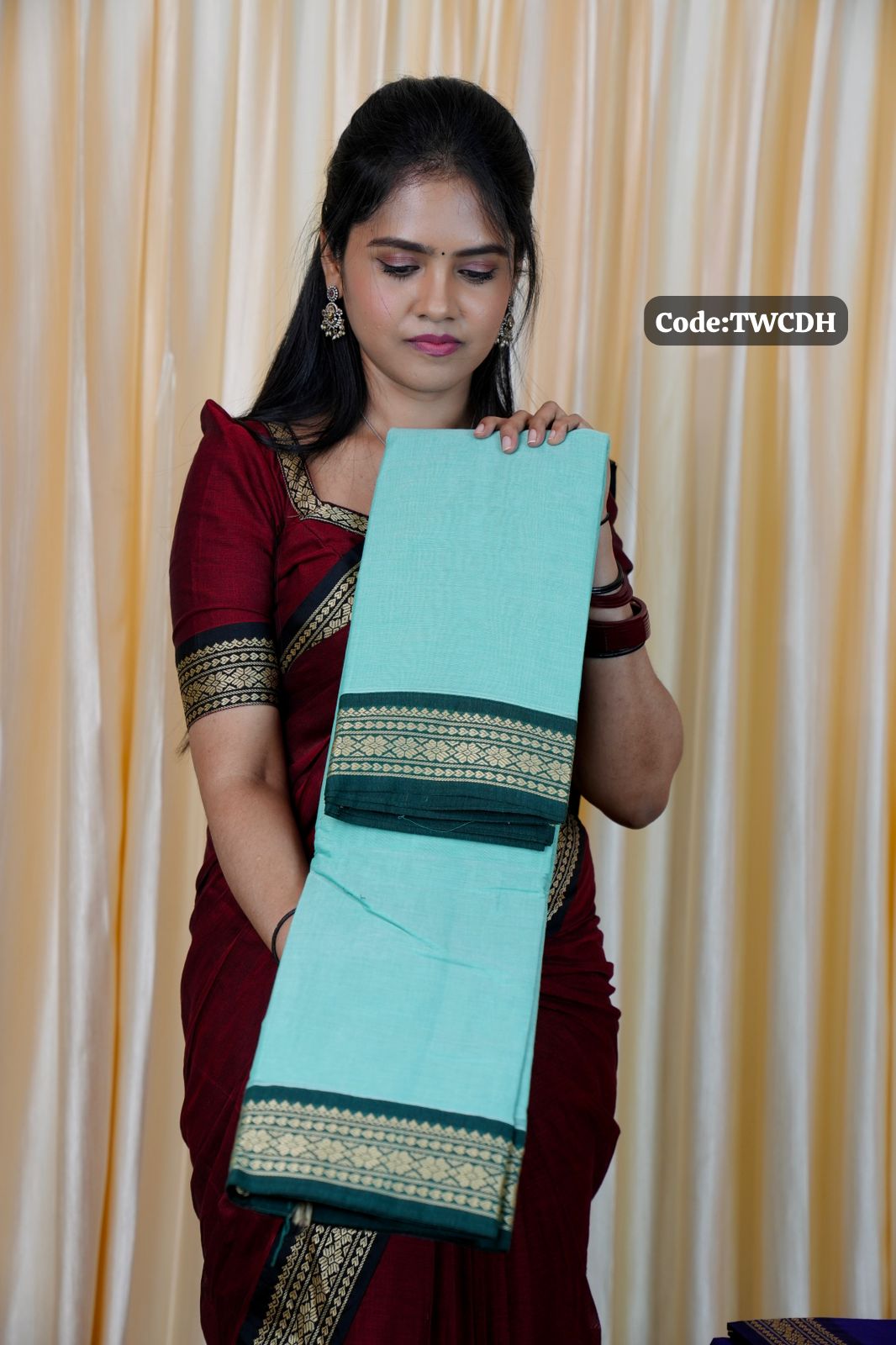 Narayanpet Silk Cotton sareeš„³