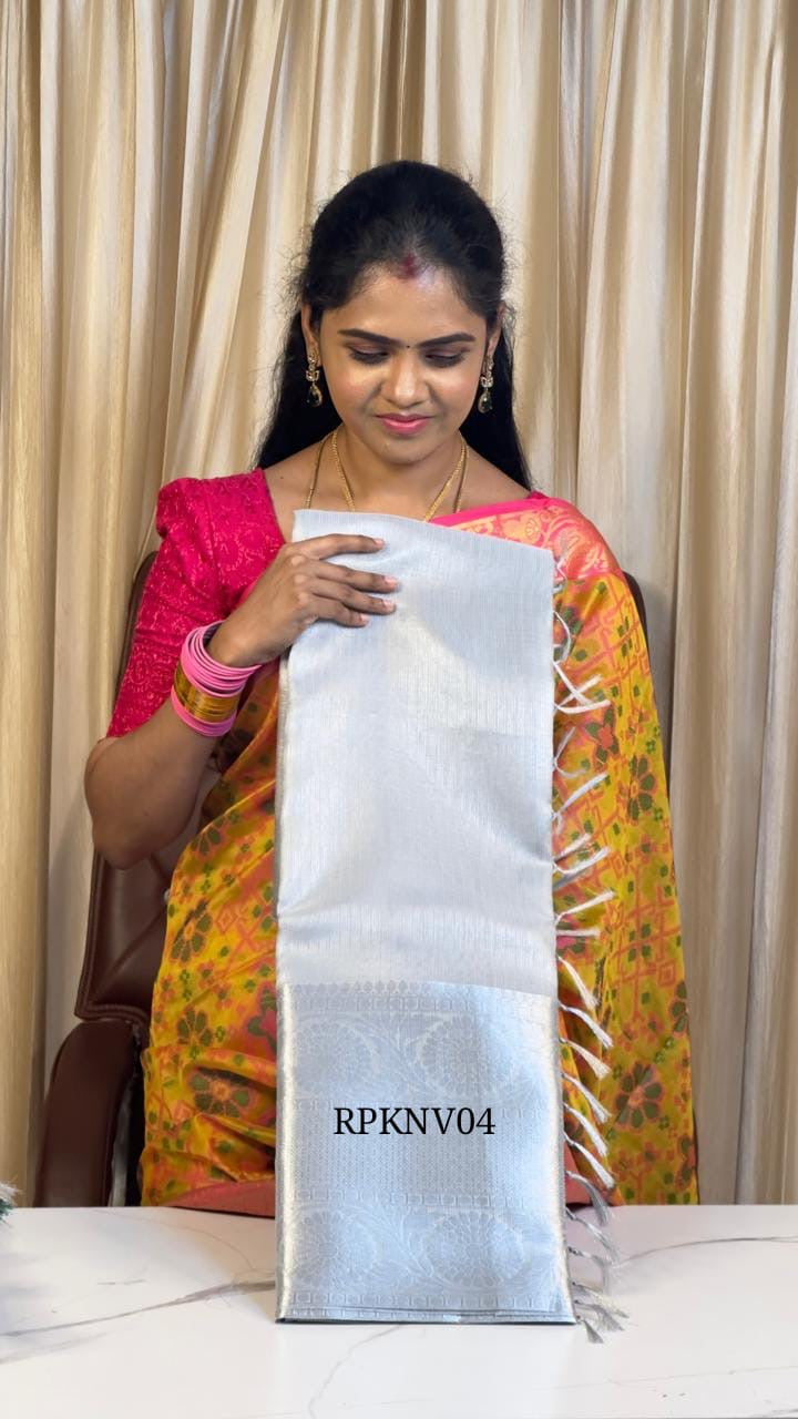 White Tissue saree š„³ā