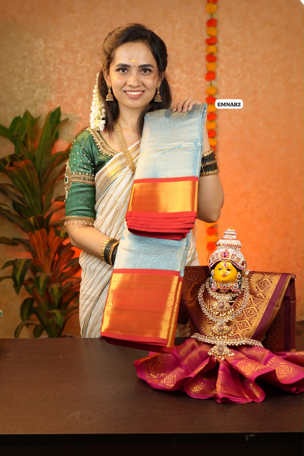 Bridal Semi silk saree😍🥳