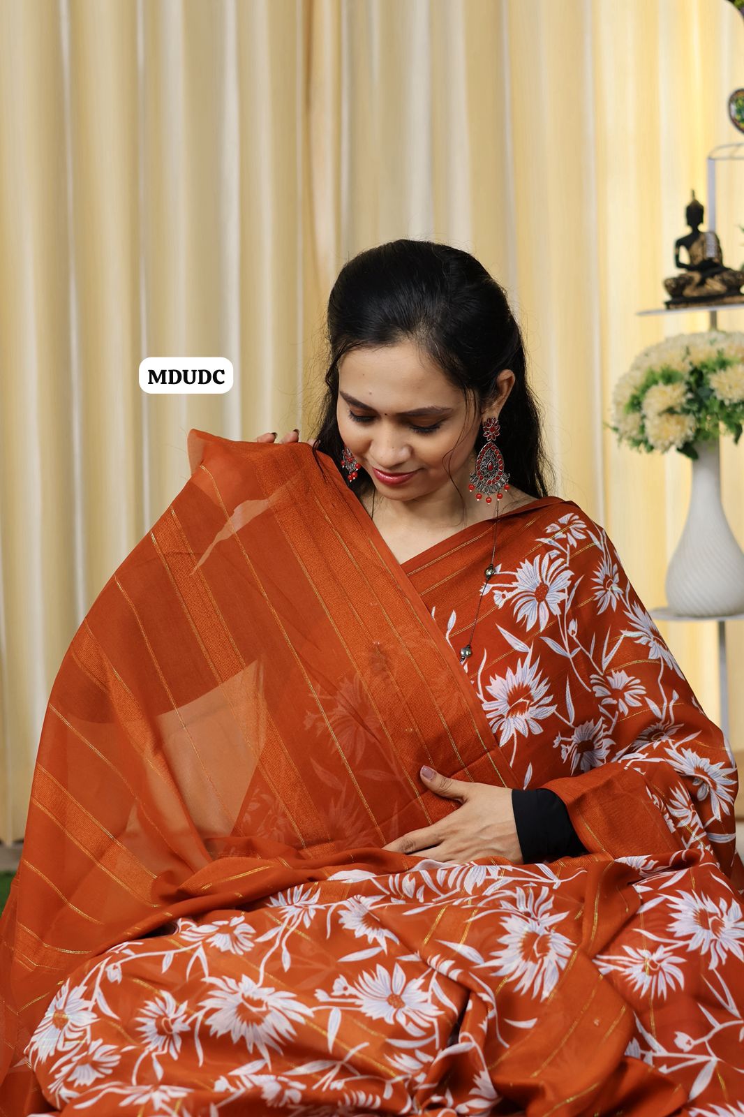 Office wear saree 😍Ⓜ️