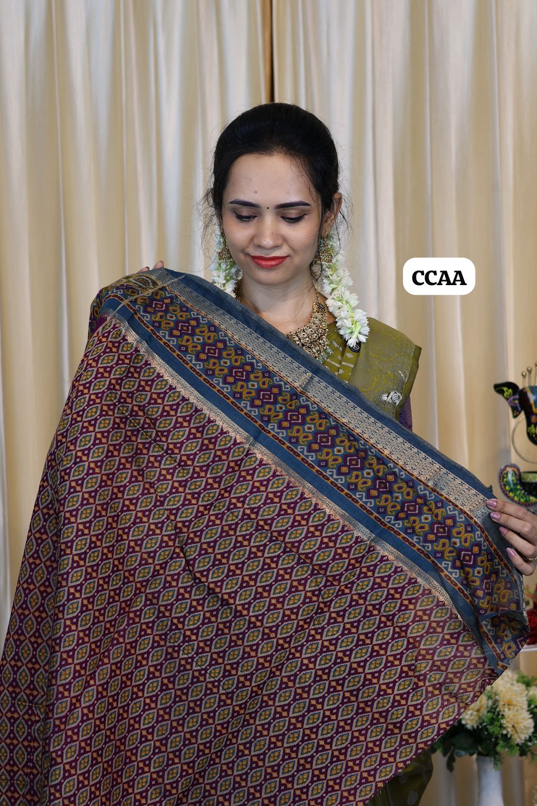Modal semi soft silk saree ๐๐๐