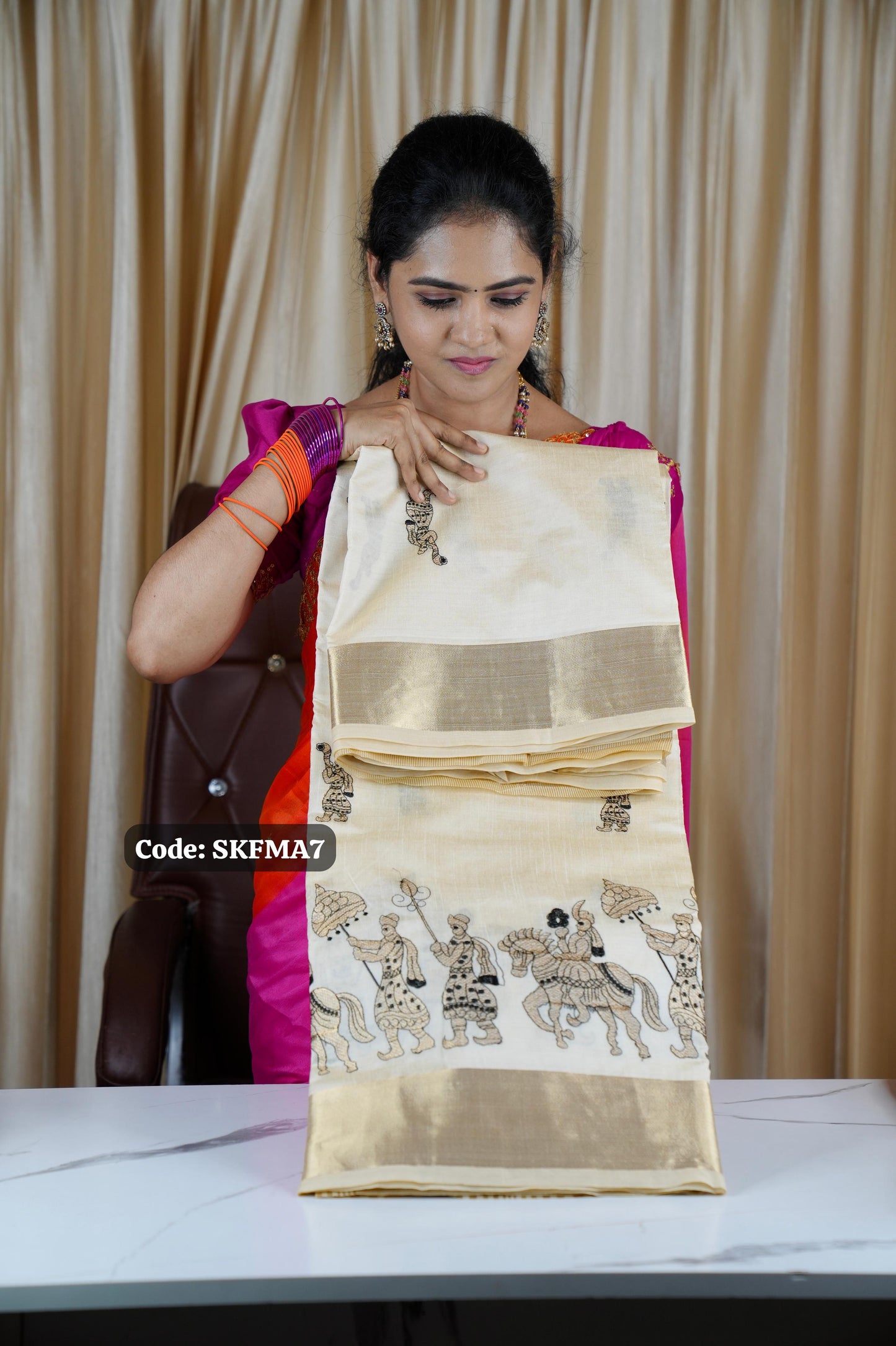 Premium Onam sareeš„°