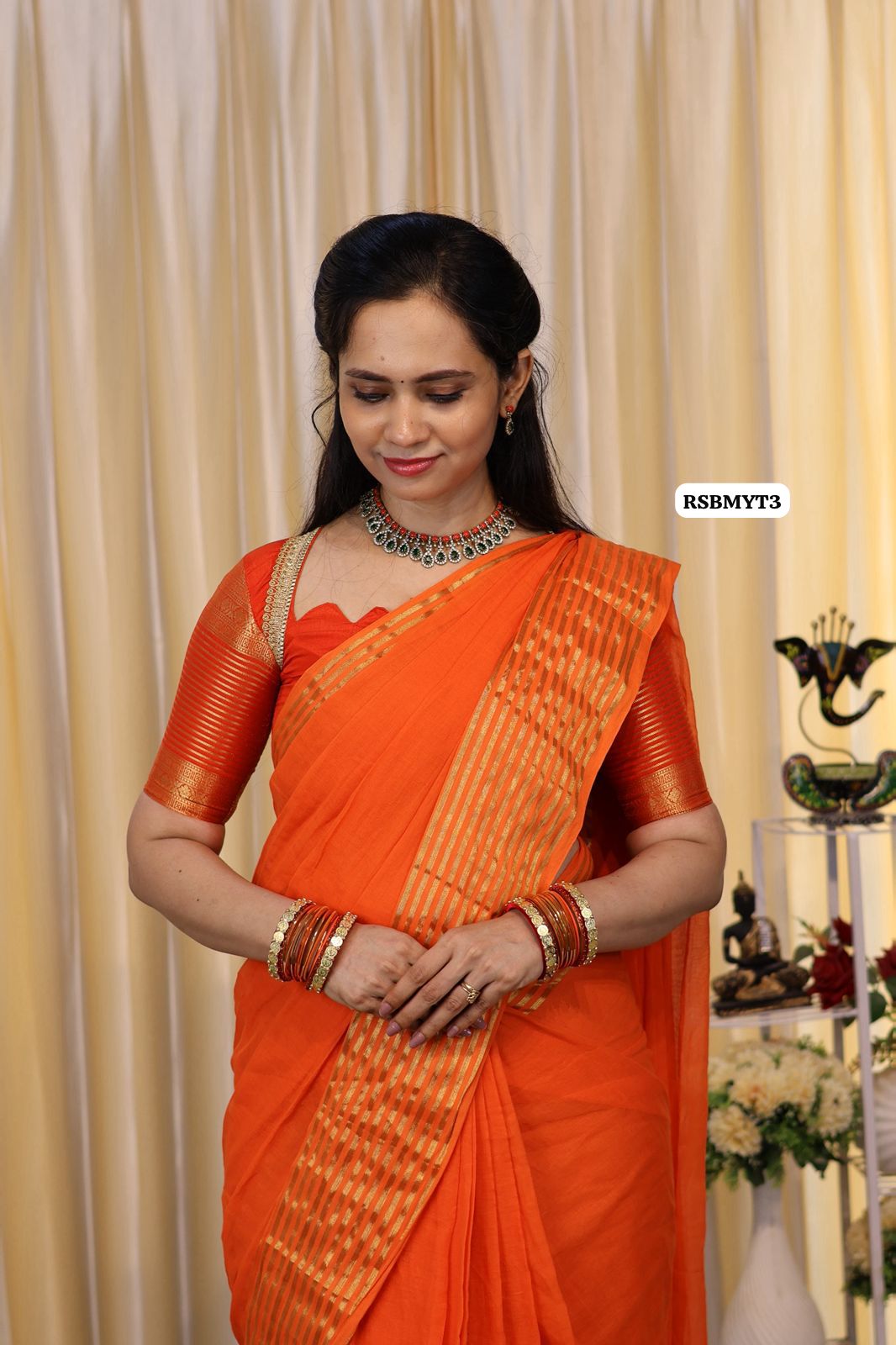 Mulmul cotton saree light weight with running blouse 🥳saree only