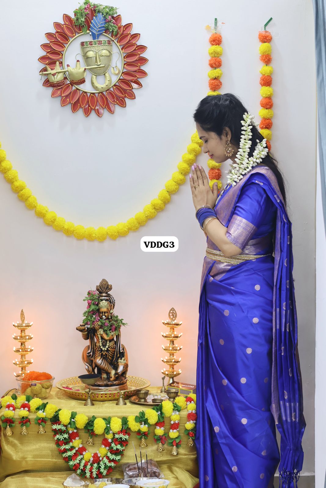 DD Inspired soft silk saree 🥳