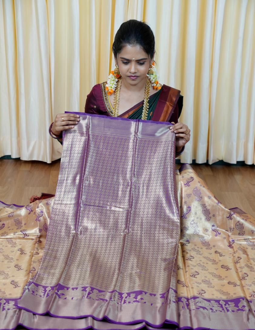 Bridal Tissue silk saree😍🥳