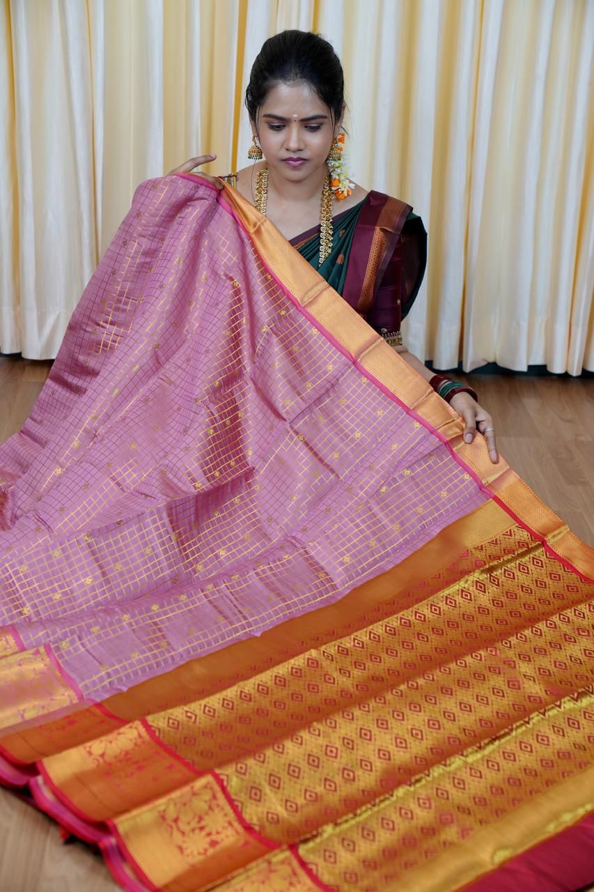 Katan silk saree🥳