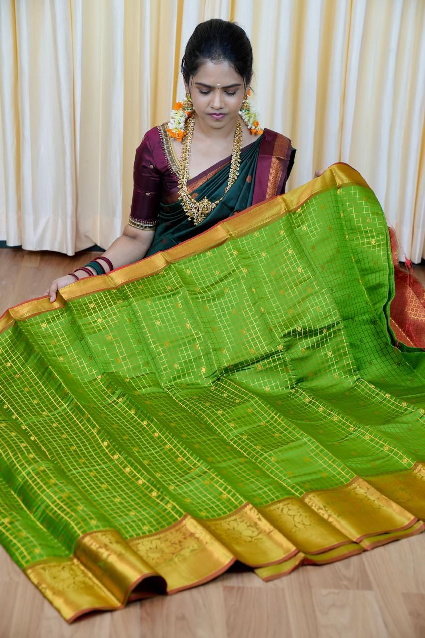 Katan silk saree🥳