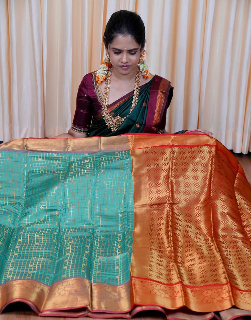 Katan silk saree🥳